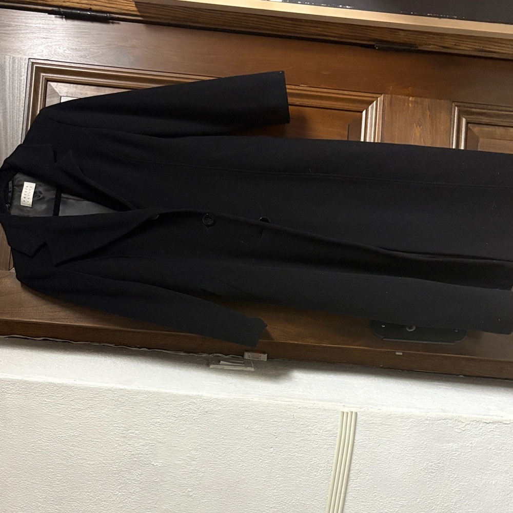 Elegant Black Trench Coat for Men
